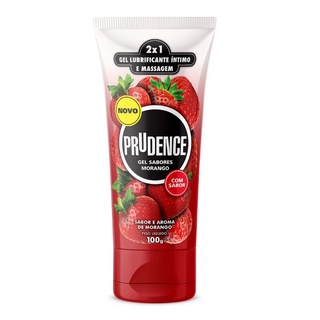Lubrificante Gel Prudence Morango 100G