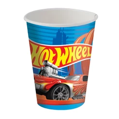 Copo Papel 200ml Festa Hot Wheels - 8 Unidades - Festcolor - Rizzo
