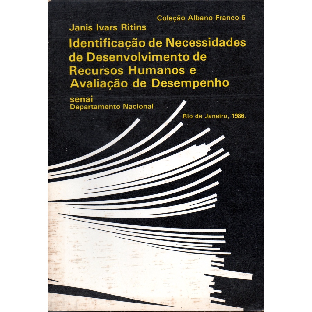 Livro - Identificação de Necessidades de Desenvolvimento de Recursos Humano / Janis Ivars Ritins