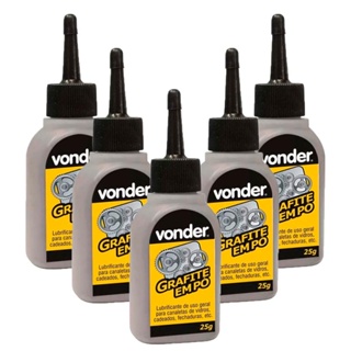 Grafite em Pó 25G Kit Com 5 Unidades VONDER em Oferta na Shopee