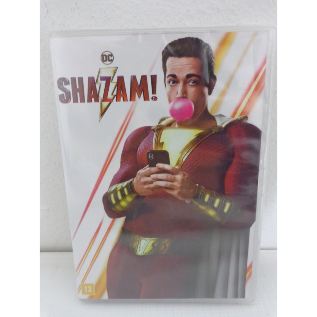 Shazam Dvd Filme Lacrado E Original