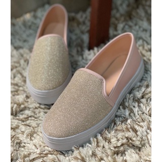 Tênis Feminino Slip On Preto