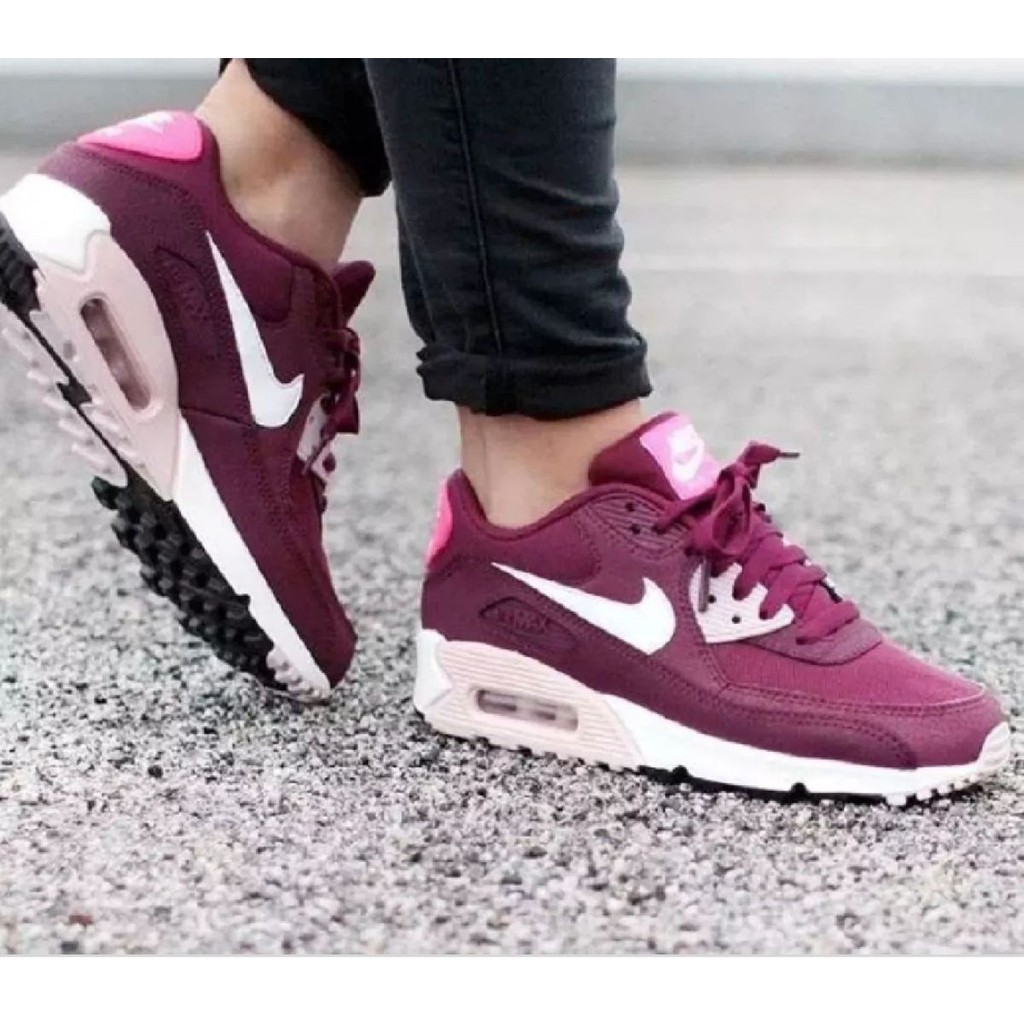 Air max feminino sales vinho