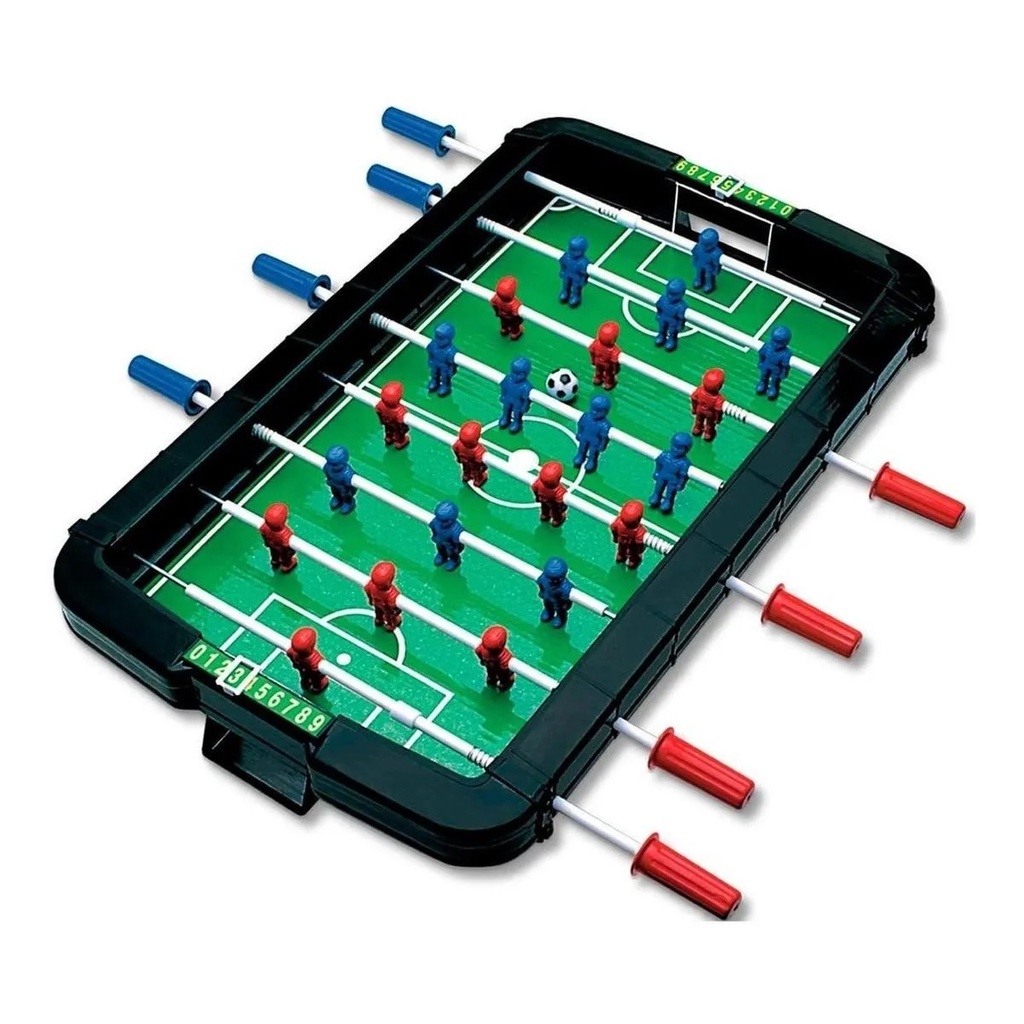Mesa De Pebolim Game Braskit Cor Preto C/ Bolas Braskit