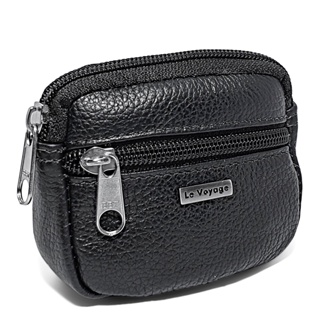 Porta Níquel Moedas Pequeno De Couro Legítimo Le Voyage Espaçoso em Oferta na Shopee