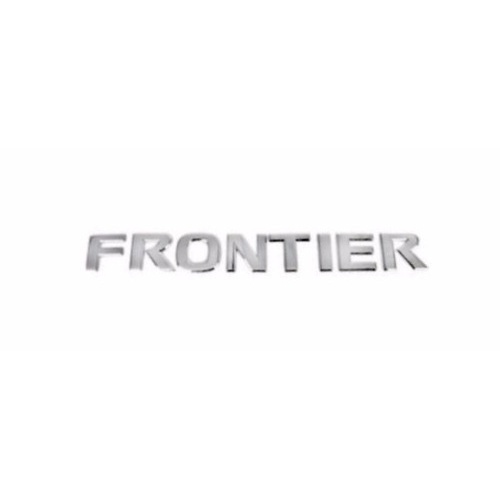Emblema Letreiro Frontier Nissan - Cromado Padrão Original