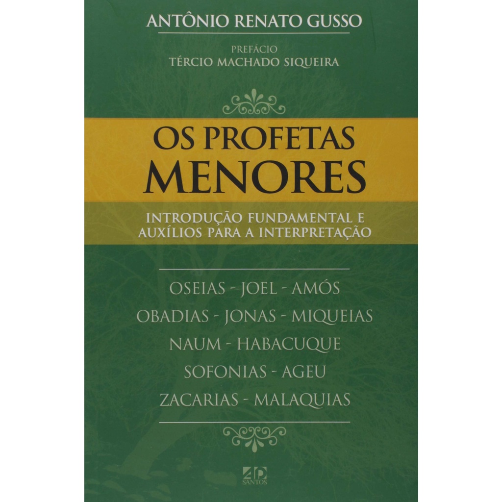 Os Profetas Menores | Antônio Renato Gusso em Oferta na Shopee