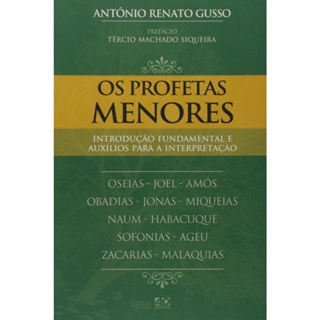 Os Profetas Menores | Antônio Renato Gusso em Oferta na Shopee