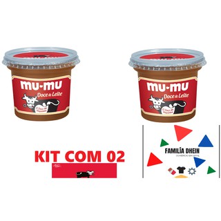 KIT COM 02 doces de leite mumu 350g cada