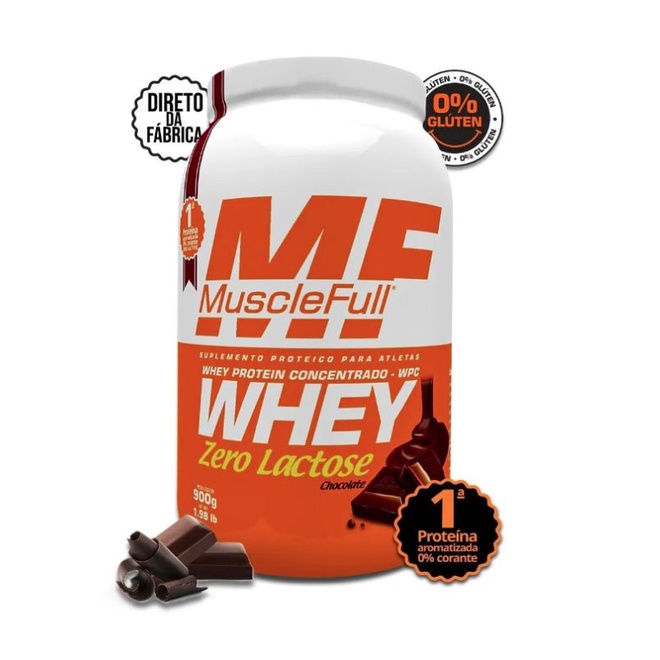 whey zero lactose Muscle Full 900 gr
