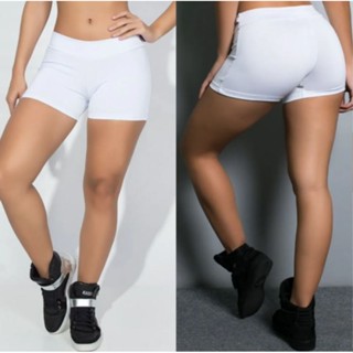 Short Leg Academia Ginástica Cintura Alta Suplex em Oferta na Shopee