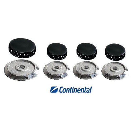 Kit Espalhador + Bacia Peça Fogão Continental Novita 4 Bocas