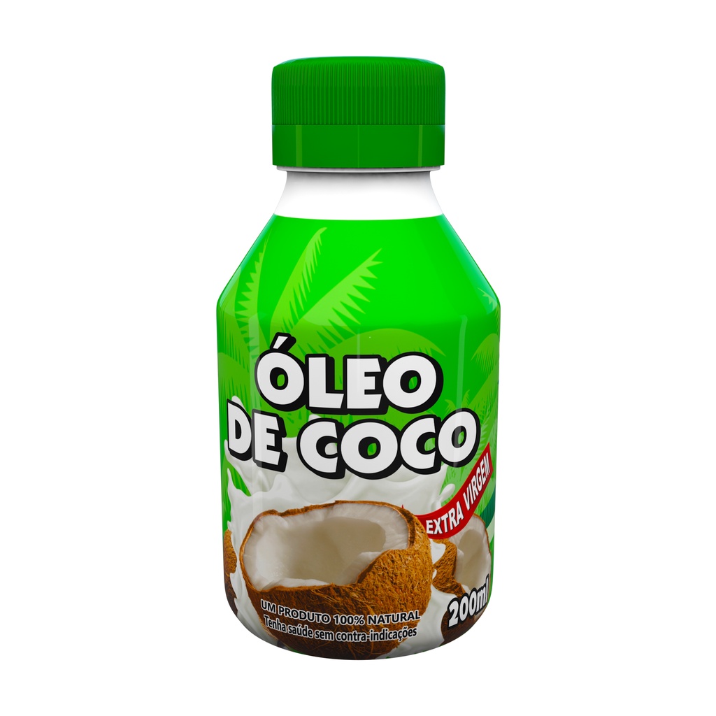 Kit com 2 unid. Óleo de Coco 200ML