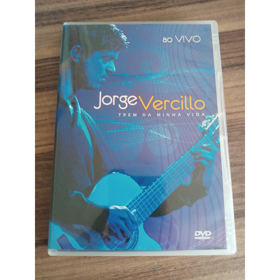DVD Jorge Vercilo Trem da Minha Vida ao vivo