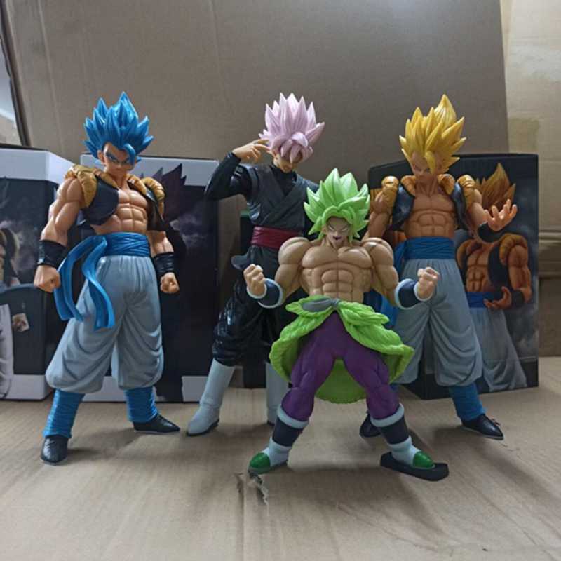 Action figure Goku Deus Super Saiyajin Dragon ball estatua