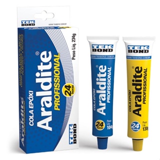 Cola Epóxi Araldite Profissional 90 Minutos 234g Multiuso Tekbond em Oferta na Shopee
