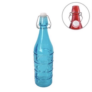 GARRAFA DE VIDRO 1 LITRO / Garrafa de água / Garrafa para trilhas