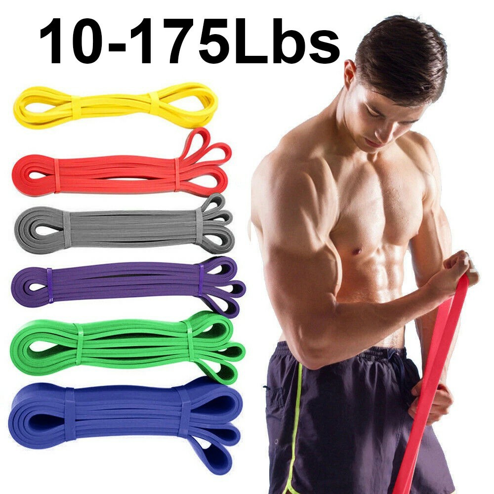 Resistance Band Elastic Yoga Band Tension Loop Fitness Exercise Pull-up Band