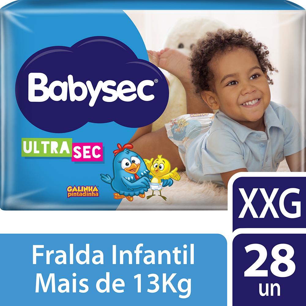Fralda Babysec Galinha Pintadinha Ultrasec Mega Tamanho XXG 28 unidades em Oferta na Shopee