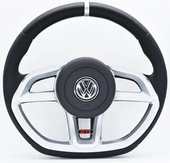 Volante Direção Esportivo GTI Prata Gol Parati Saveiro Golf Polo G2 G3 G4 1995 A 2014