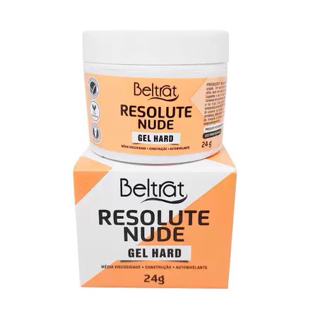 Gel P Unhas Resolute Nude Beltrat 24g Shopee Brasil