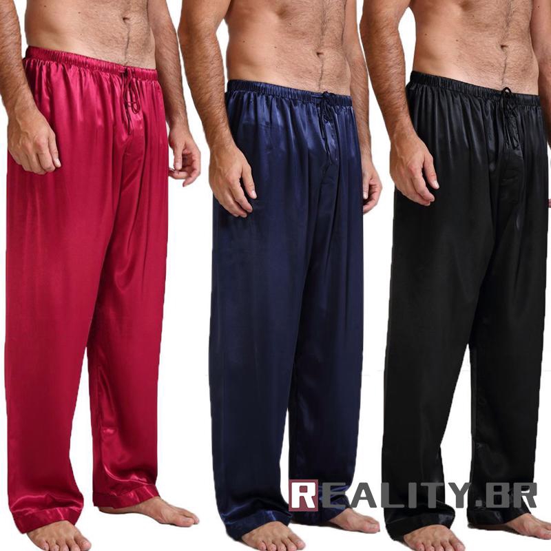 calça de dormir masculina