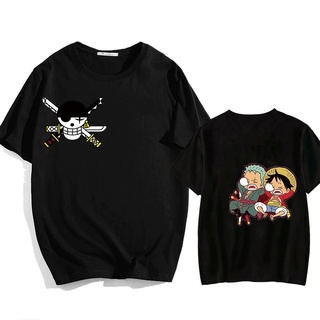 Camisa Camiseta Anime Piece Luffy e Roronoa Mangá