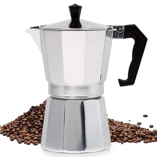 Cafeteira Italiana Moka Alumínio Café Puro Vários Tamanhos