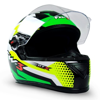 Capacete Fechado Gt Super Moto Viseira Fw3 Amarelo Tam 58