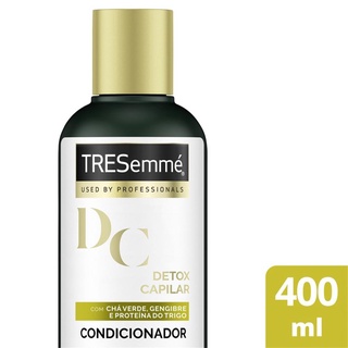 Condicionador TRESemmé Detox Capilar com Chá de Gengibre e Proteina do Trigo 400ml