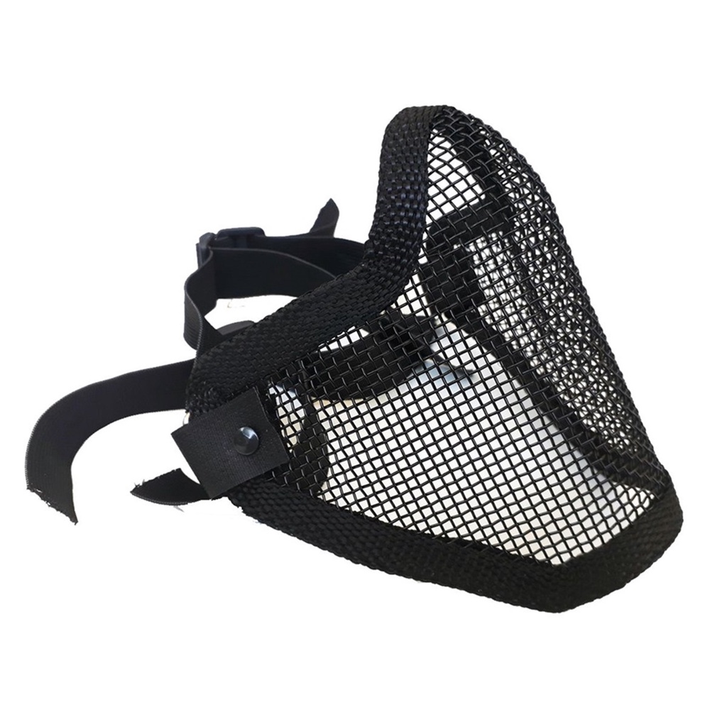 Mascara Metal Grade Meia Face Airsoft Paintball