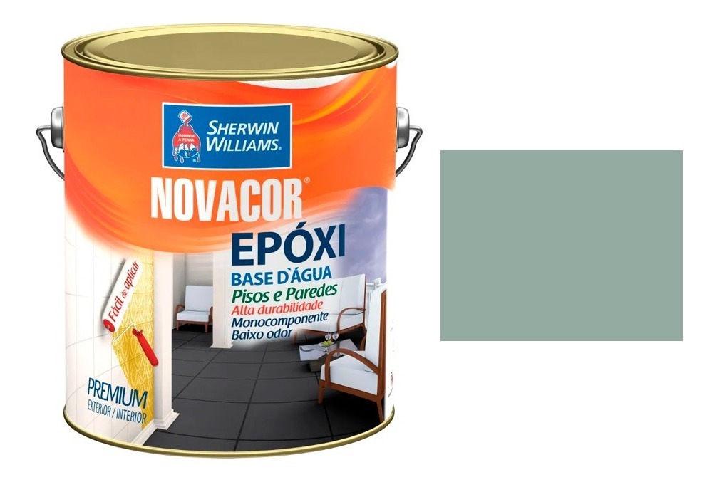 Tinta Sherwin Williams Epoxi Base D'agua Alecrim 3,6 L | Shopee Brasil