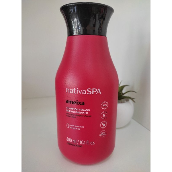 Shampoo ameixa nativa SPA o Boticario Boticário 300ml | Shopee Brasil