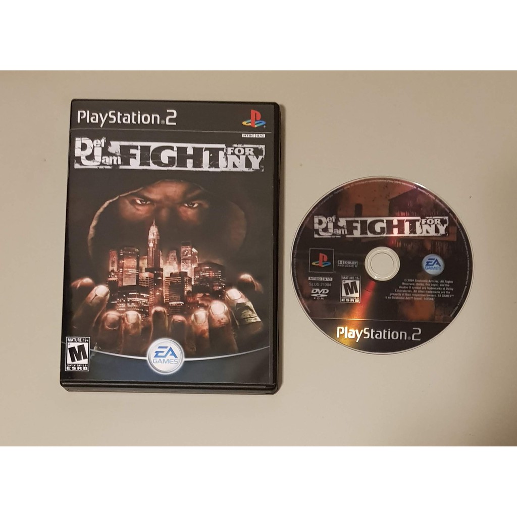 Ps2 - Def Jam Fight For Ny - Leia a descrição