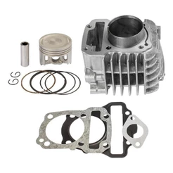 Kit Cilindro Do Motor Completo + Pistao + Aneis Motor Biz 110i Pop 110i