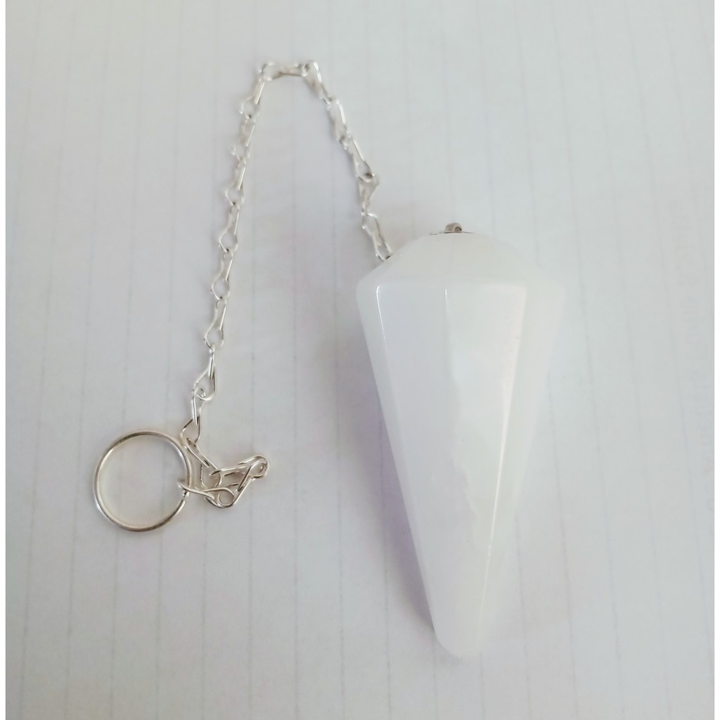 Pêndulo Reiki pendulo Radiestesia Pendulos pedra pêndulo para mesa radionica pêndulo quartzo leitoso