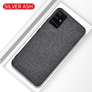 Capa De Couro De Tecido Anti-Impacto Para For Samsung Galaxy M51 M31 A11 A21S S20 Plus Note 10 S10 Plus S10 Lite Case