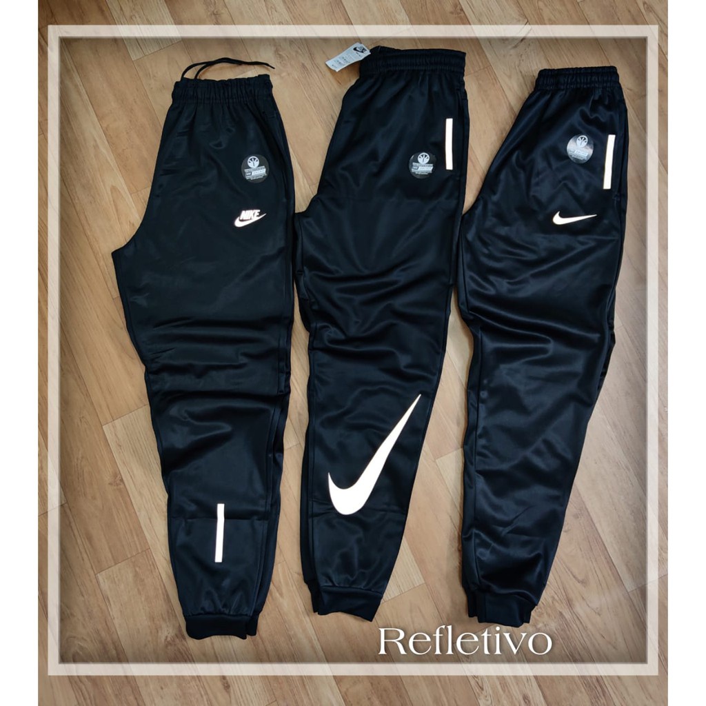 Calça nike Masculina Jogger Esportiva Com Bolso e Simbolo Refletivo ...