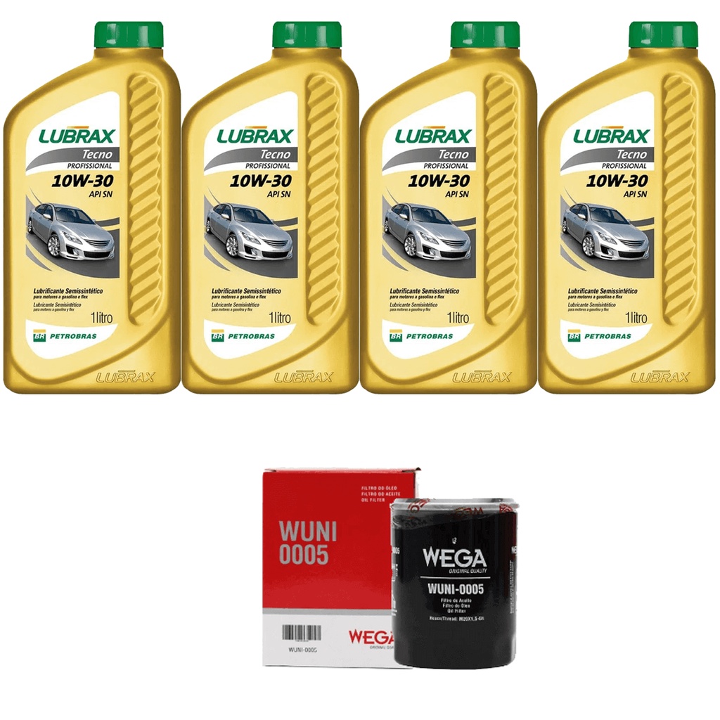 Kit Filtro Troca De Óleo Honda New Civic 1.8 16v 2007 A 2013