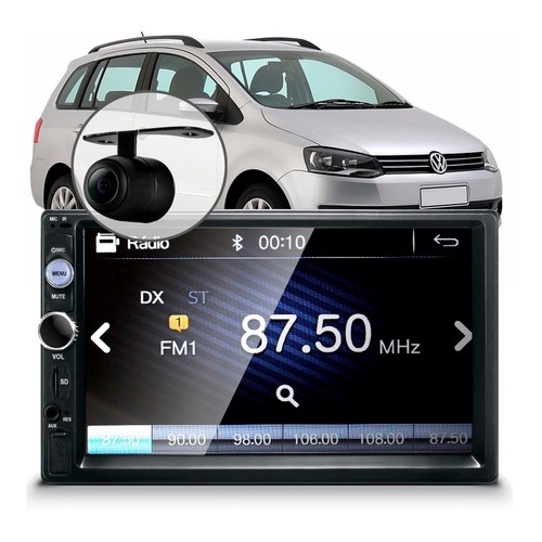 Central Multimídia Mp5 Spacefox 2013/14 Câmera Espelhamento em Oferta na Shopee