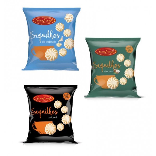5 Biscoito Sequilho 100g Santa Edwiges Shopee Brasil