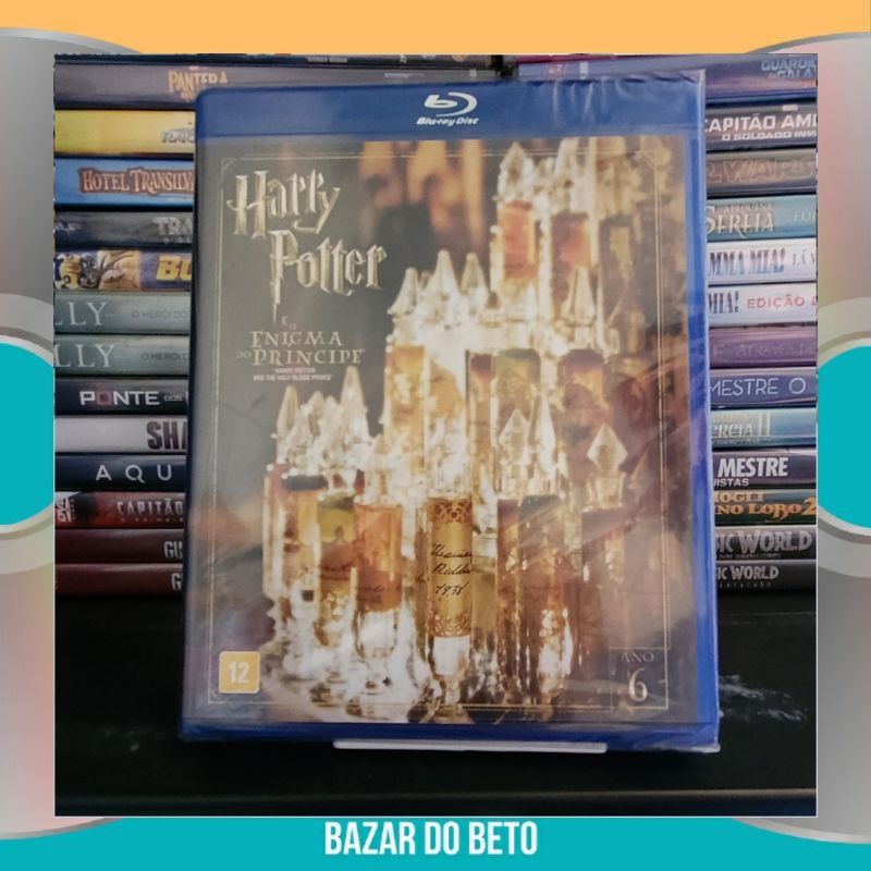 Bluray Filme Harry Potter e o Enigma do Príncipe (2009) - Duplo (Original Lacrado)
