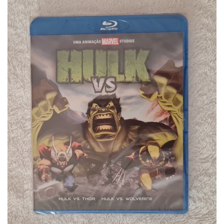 Blu-Ray Hulk VS Thor VS Wolverine