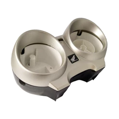 Carcaça Painel Moto Honda CG 150 Titan ESD Interna, Inferior e Superior Prata Com Logo Honda Furo Hodometro