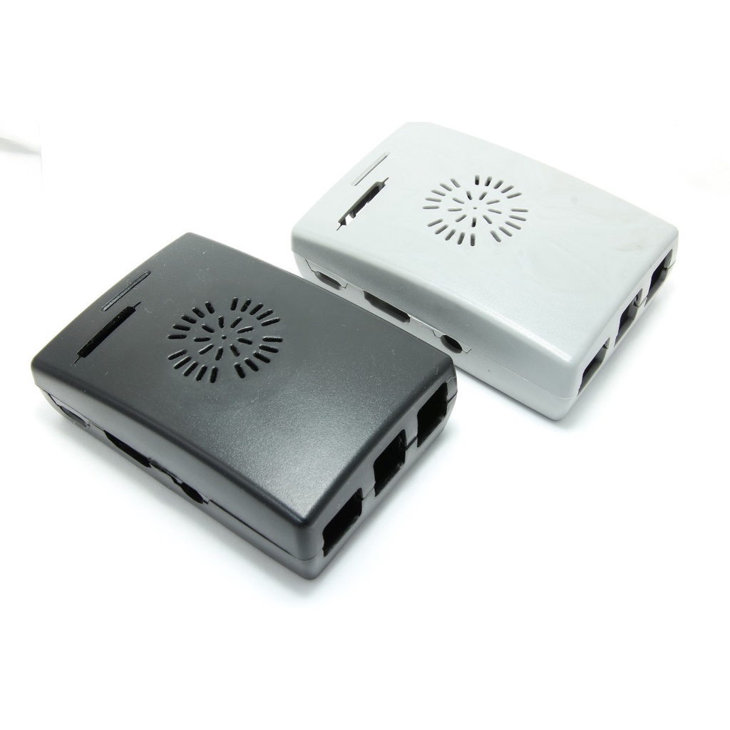 Case Abs Para Raspberry Pi 3 / Pi 3 B / Pi 3 B+ com Suporte Cooler