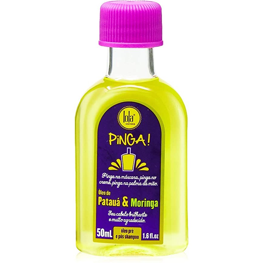 Óleo Capilar Pinga Patauá e Moringa Lola Cosmetics 50ml