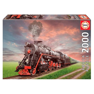 Puzzle 2000 peças Máquina a Vapor - Educa - Importado