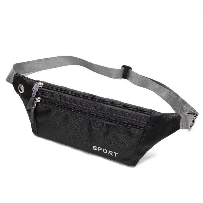 Pochete Impermeável Slim Doleira Cinta Fitness Celular 7 Polegadas Corrida Academia P-7