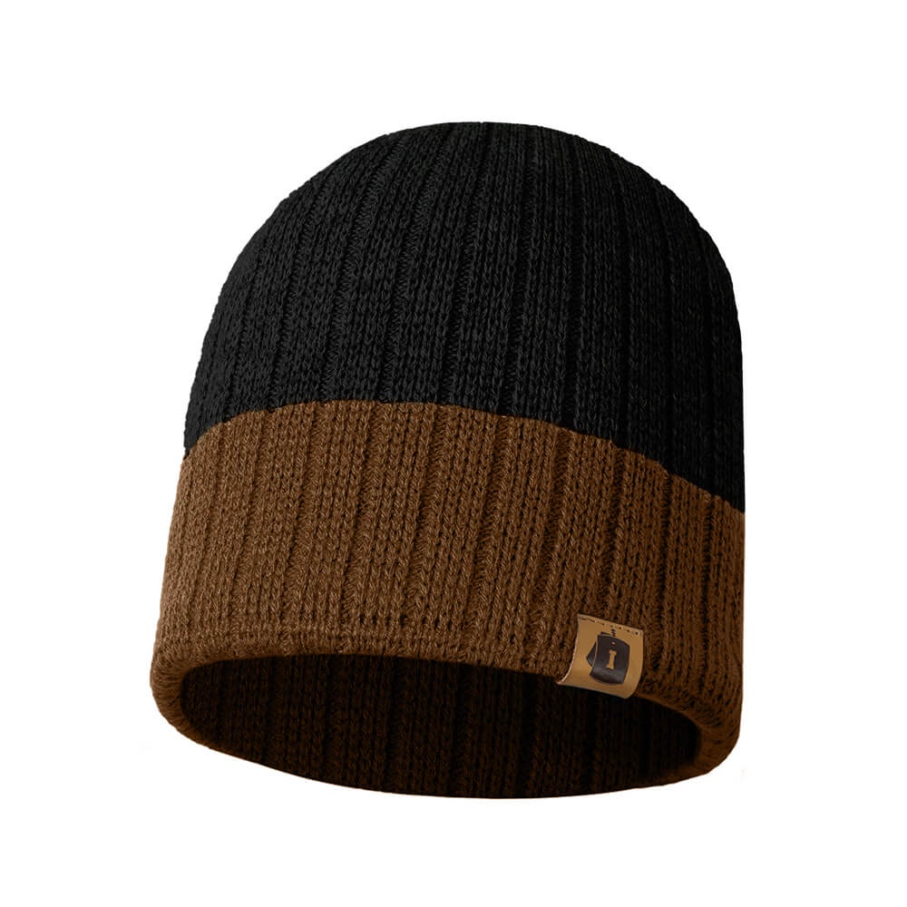 Gorro Touca Tatica Militar Invictus Alaska Mariner Preto E Camurça