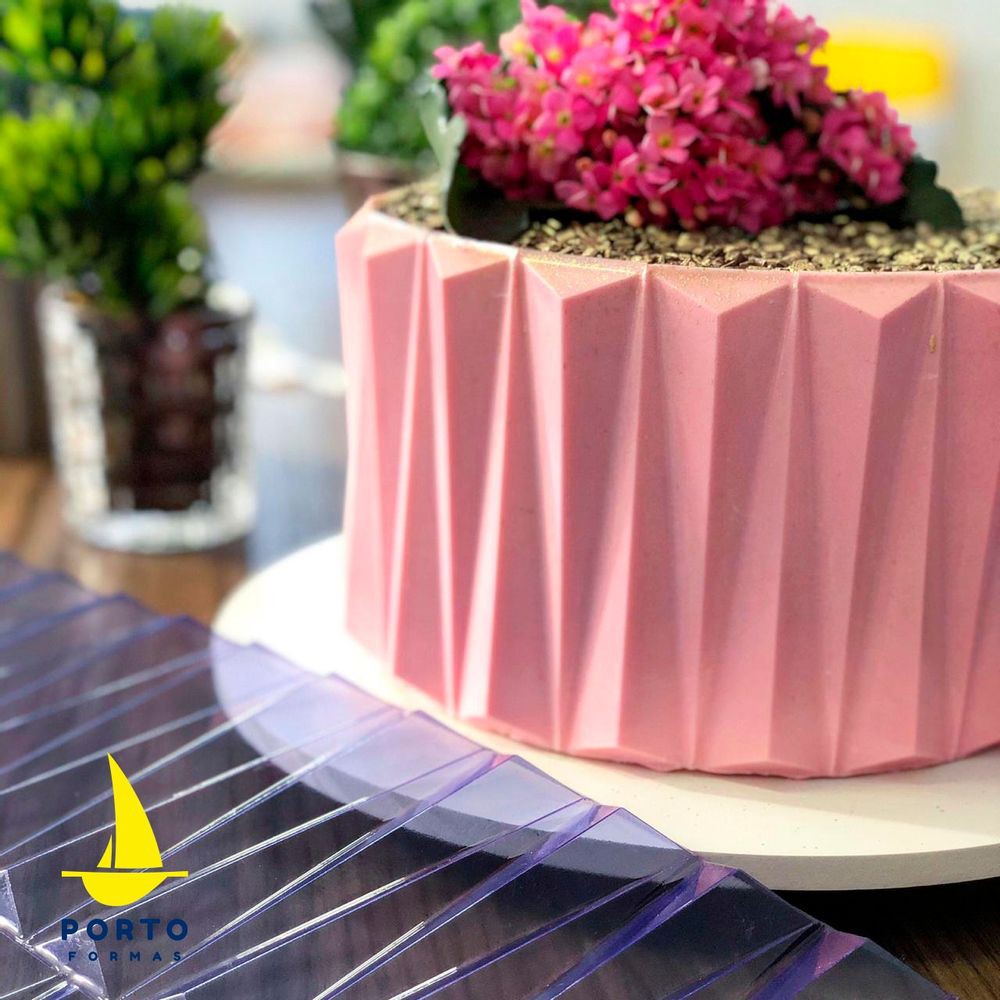 1~5 Forma Placa de Modelagem Placas Textura Para Bolos ORIGAMI 2– CÓD P862. Para Confeitaria (Porto) em Oferta na Shopee